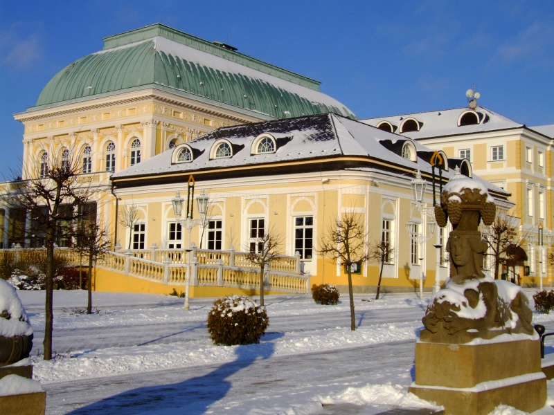 Franzensbad im Winter