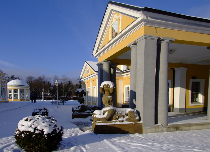 Franzensbad im Winter