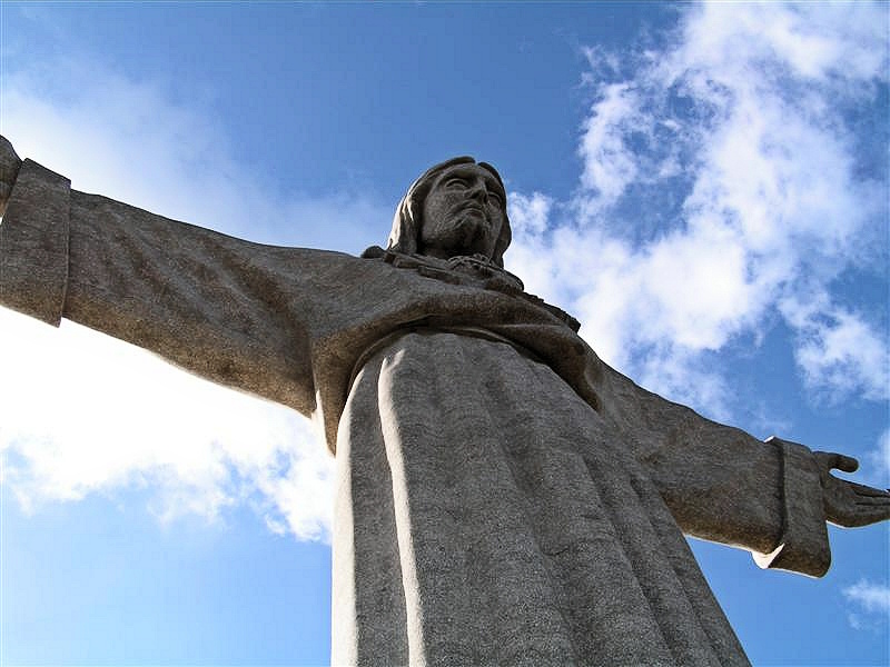 die Jesusstatue