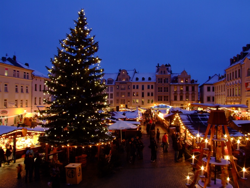 Plauen Weihnachtsmarkt
