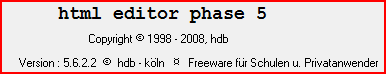 Programm zum Bearbeiten des Quelltextes von HTML-Dateien